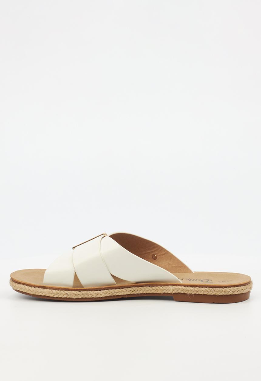 Butterfly Feet - Celia 5 slip-on - white