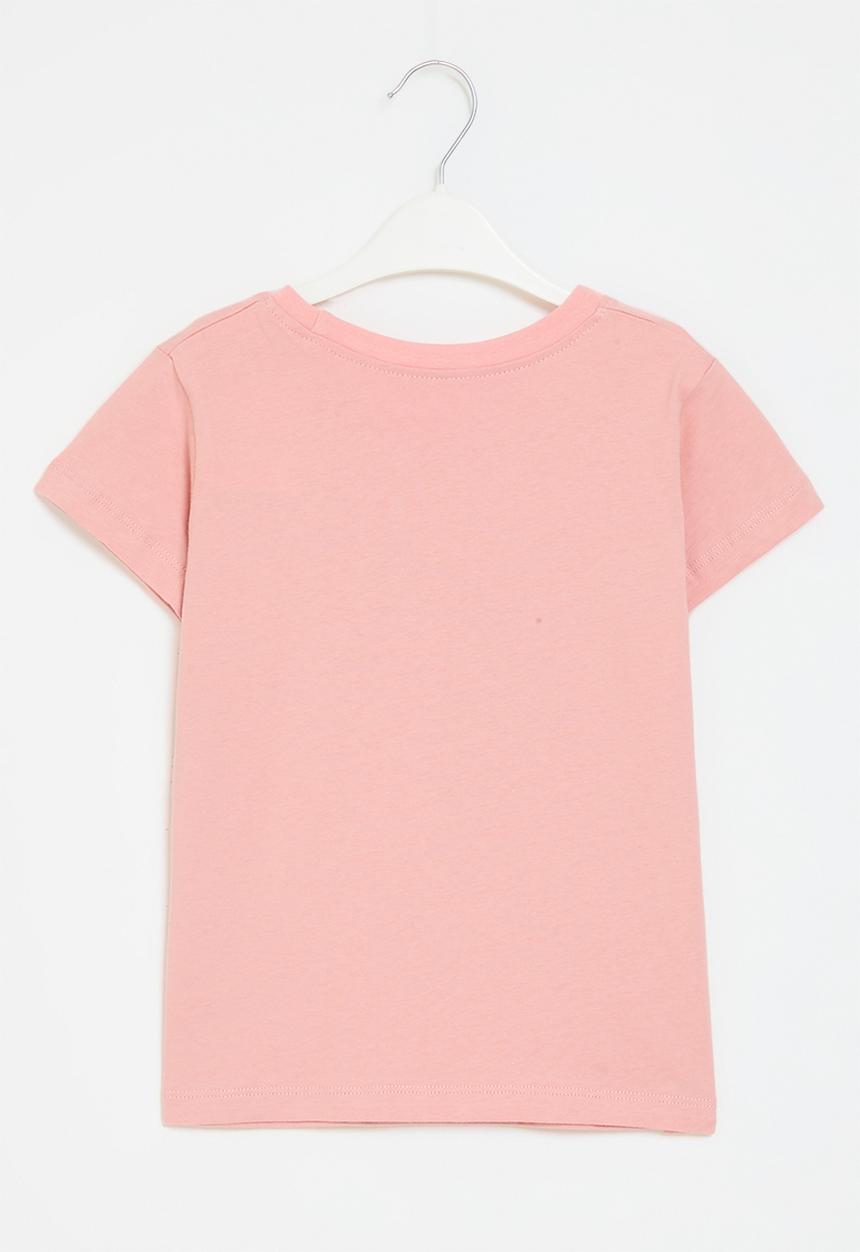 Pop Candy - Printed crew neck tee - pink