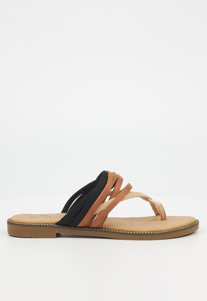 Butterfly Feet - Frost 7 thong - black