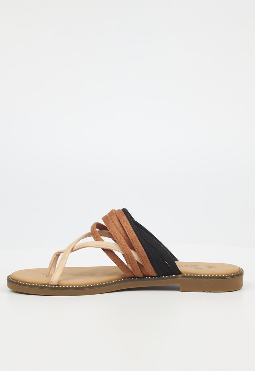 Butterfly Feet - Frost 7 thong - black