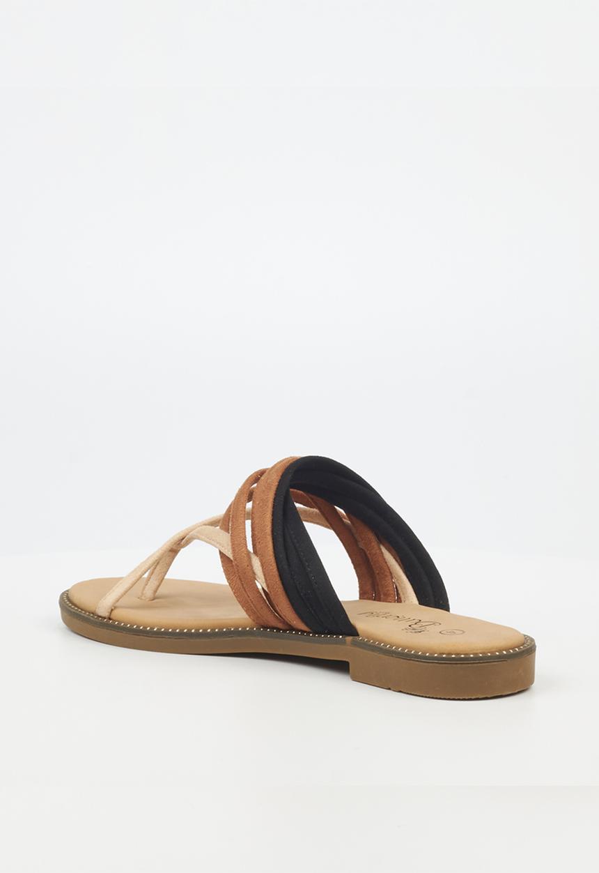 Butterfly Feet - Frost 7 thong - black