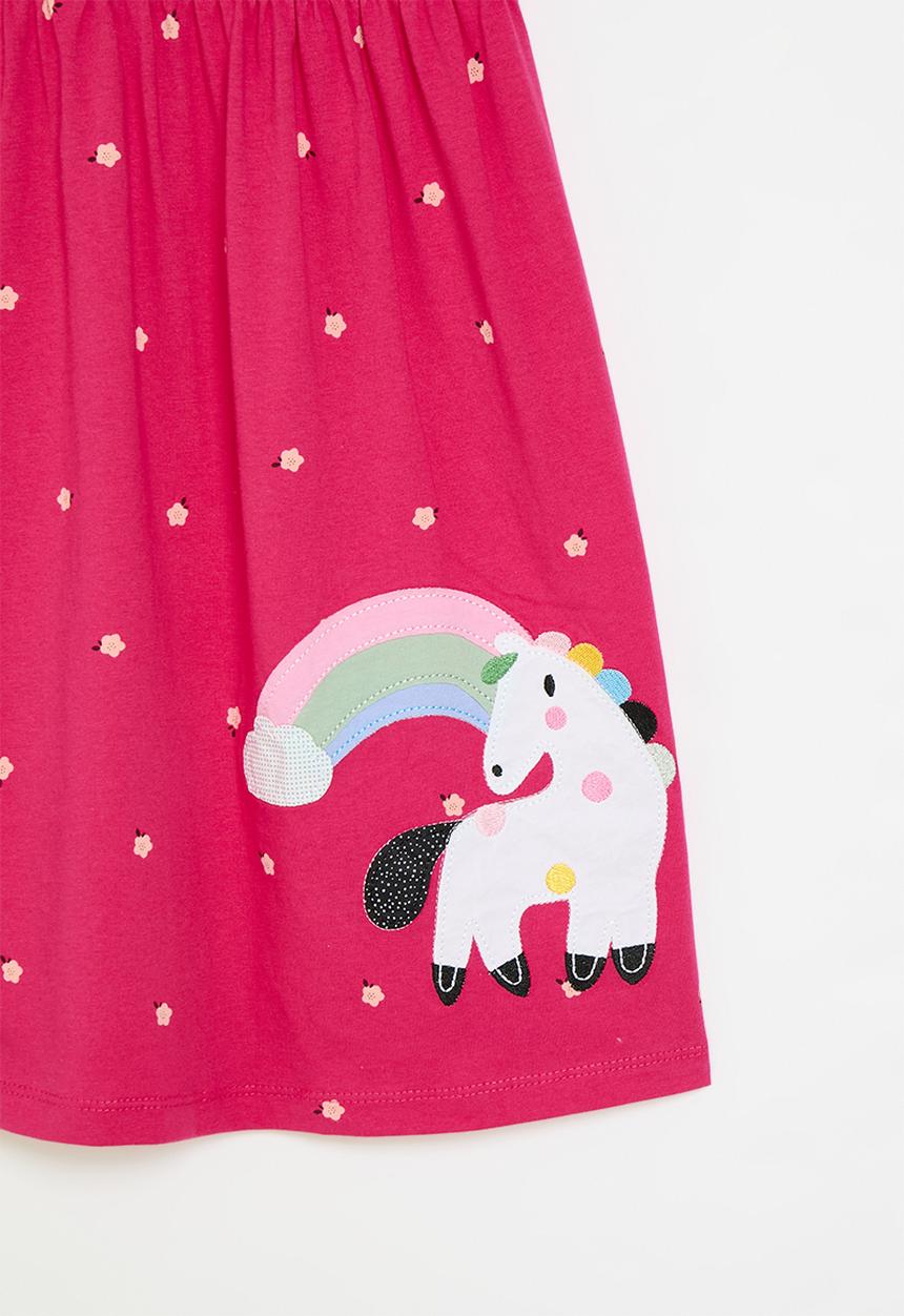 Pop Candy - Polka dot dress - pink & white