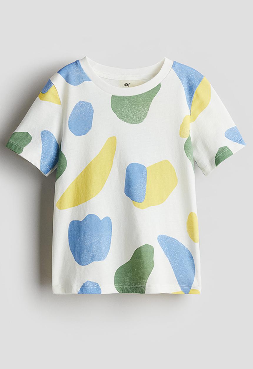 H&M - Printed t-shirt - white,multi