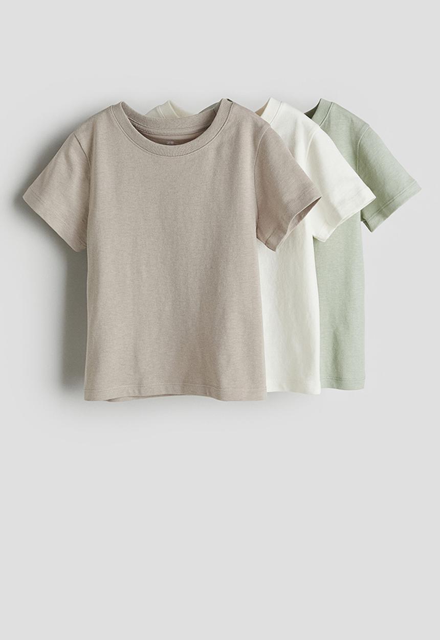 H&M - 3 pack t-shirts - multi