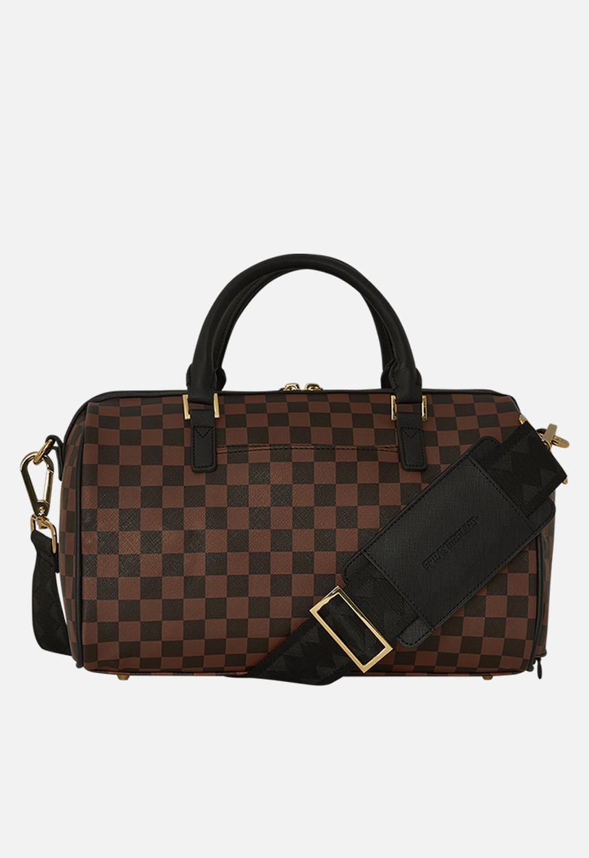 Sprayground - Sharks in paris lenticular chomp mini duffle - brown