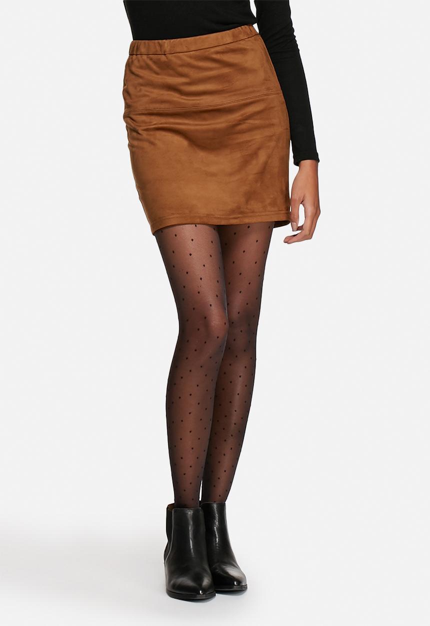 Jacqueline de Yong - Tinka Faux Suede Skirt