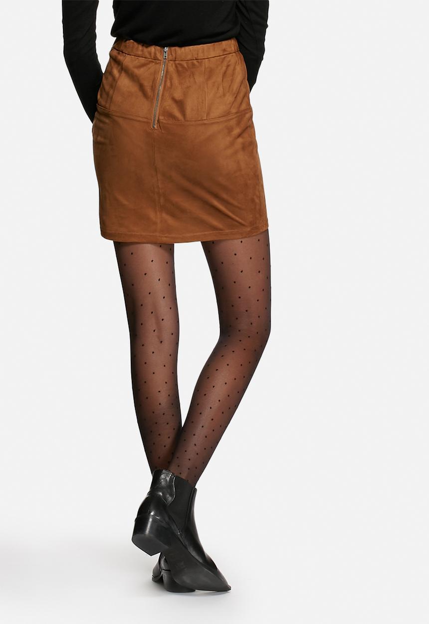 Jacqueline de Yong - Tinka Faux Suede Skirt