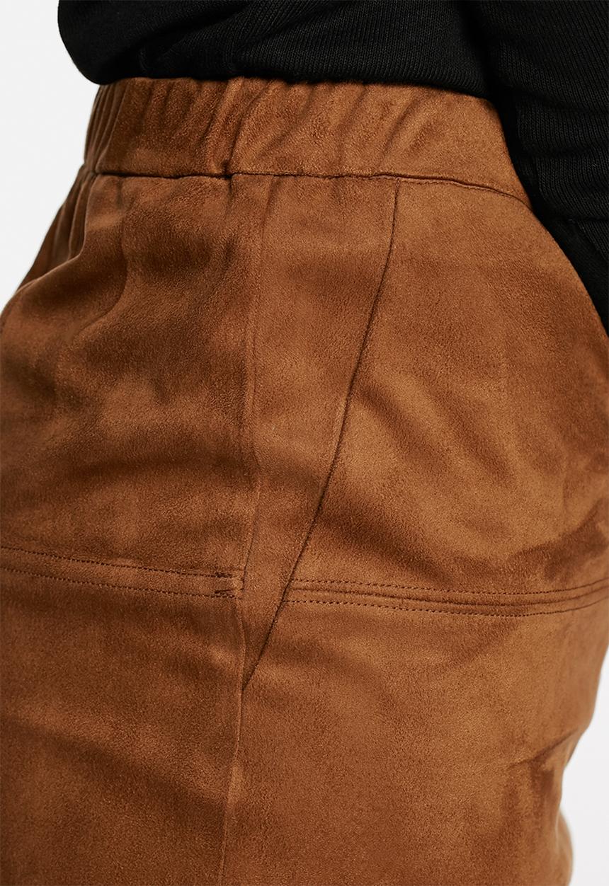 Jacqueline de Yong - Tinka Faux Suede Skirt