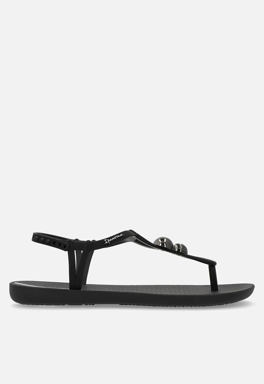 Ipanema - Class spheres fashion thong - black silver