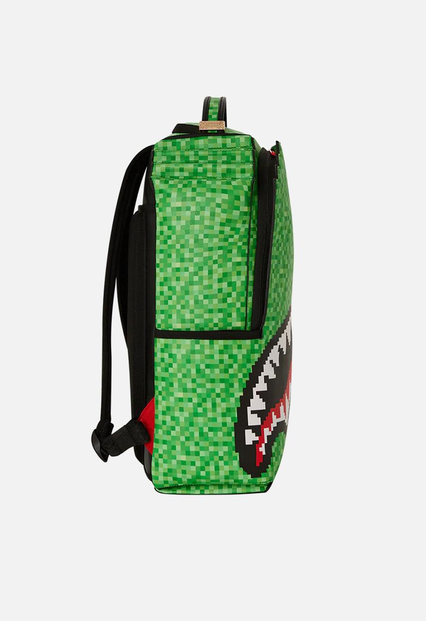 Sprayground - Pixel shape backpack - green