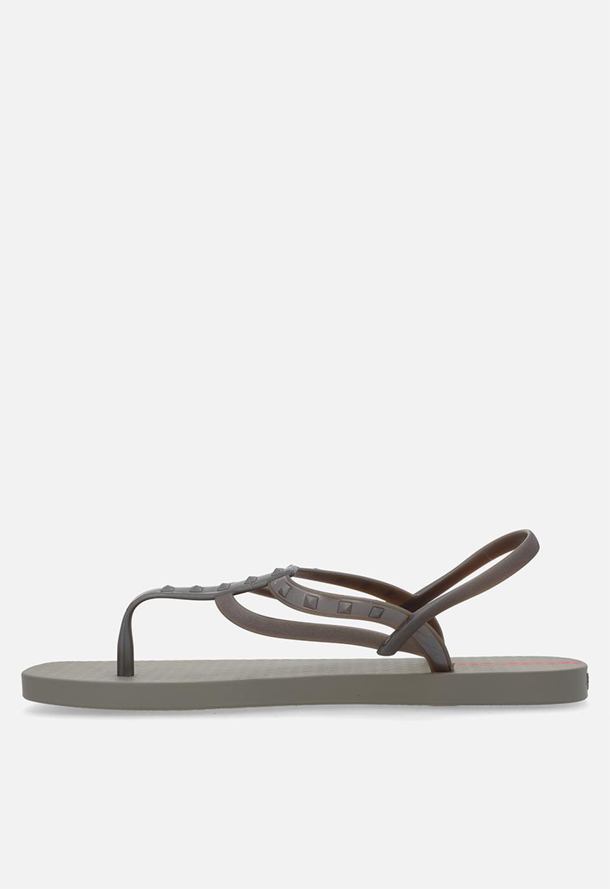 Ipanema - Class edge studs thong - grey silver