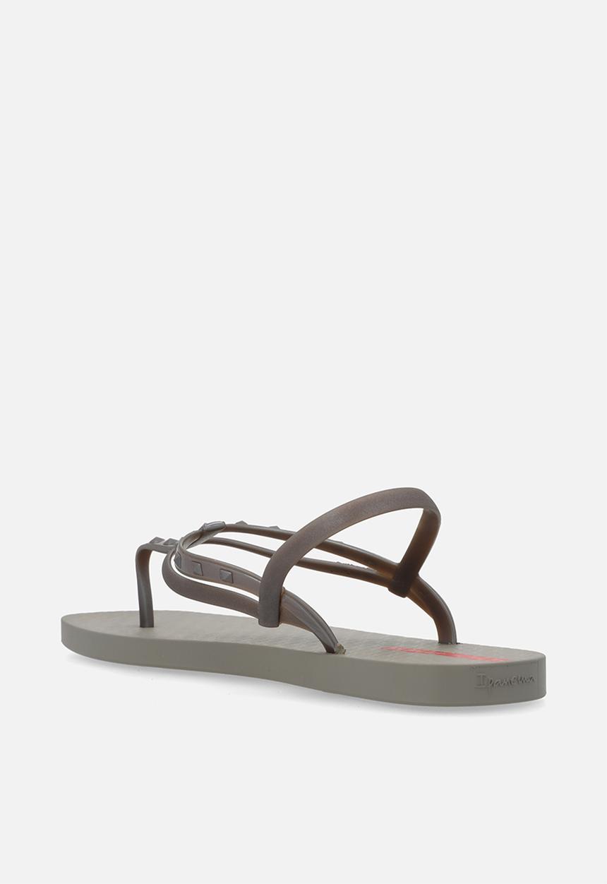 Ipanema - Class edge studs thong - grey silver
