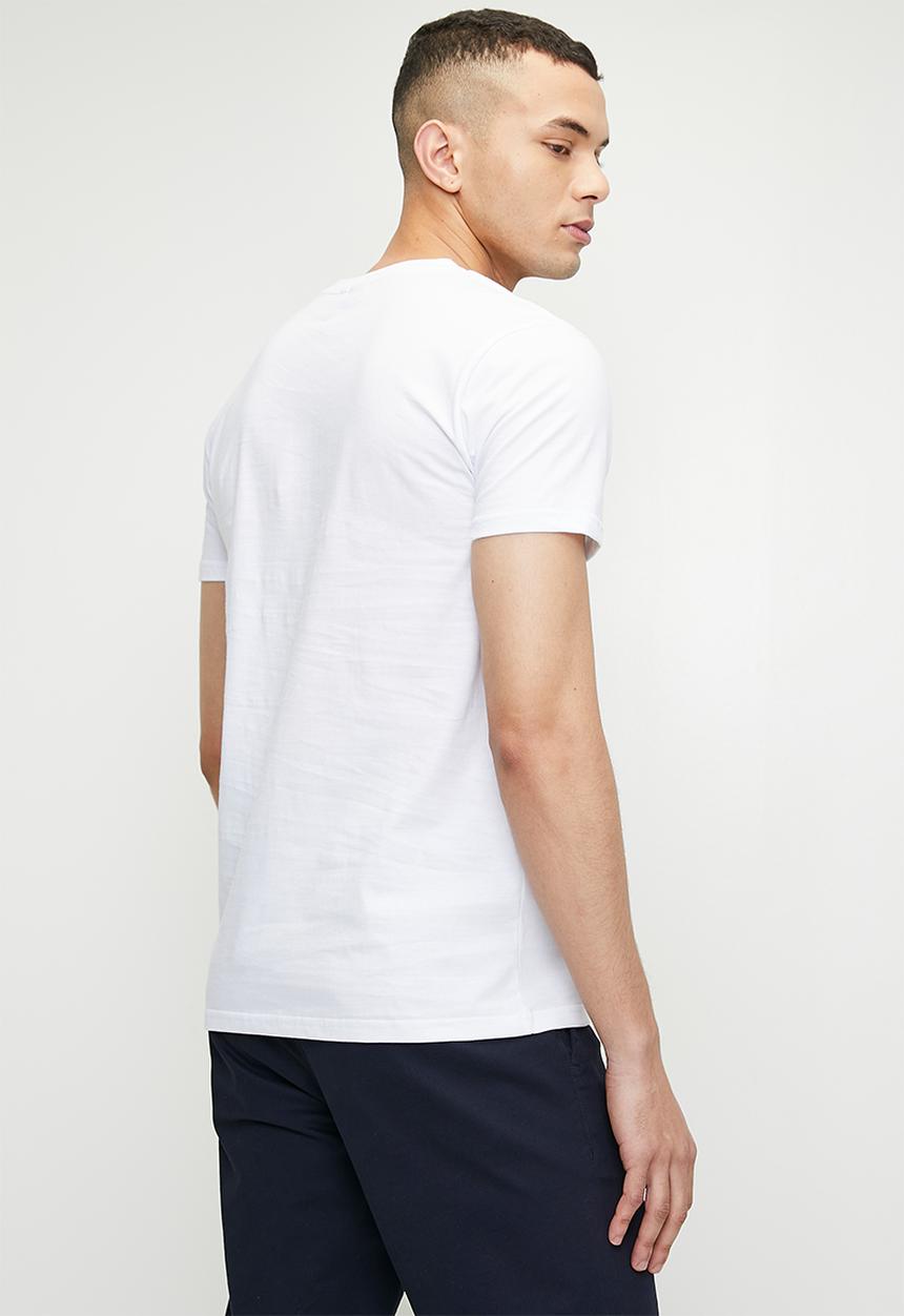 POLO - Smiso Pjc Drip Logo Short sleeve Tee - White