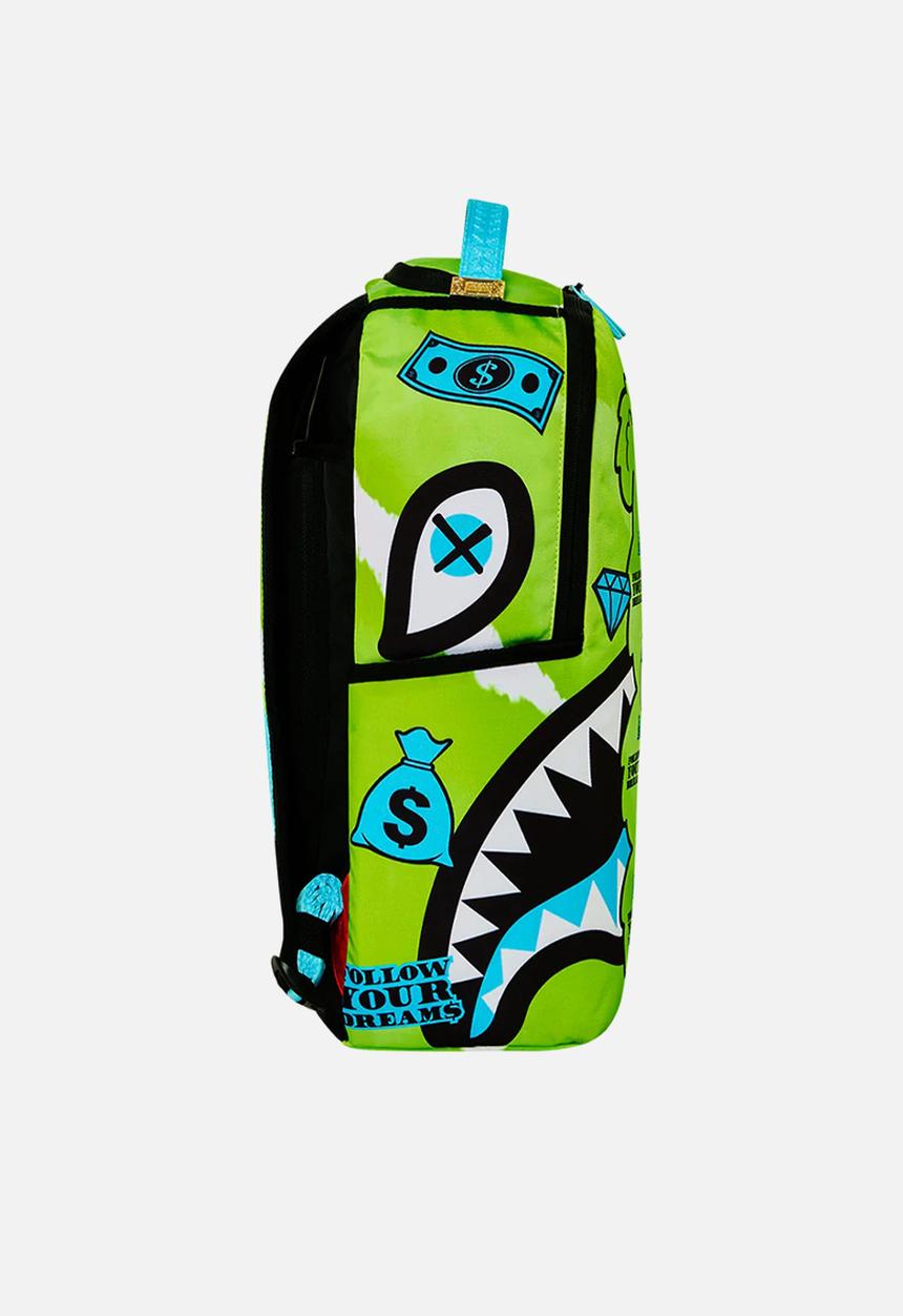 Sprayground - Triple head bear backpack - green