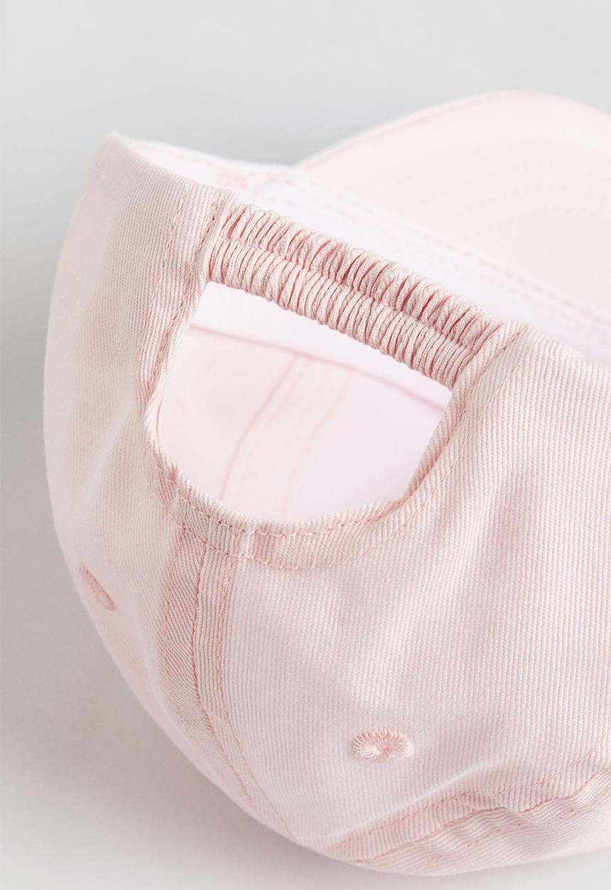 H&M - Cotton cap - light pink & minnie mouse
