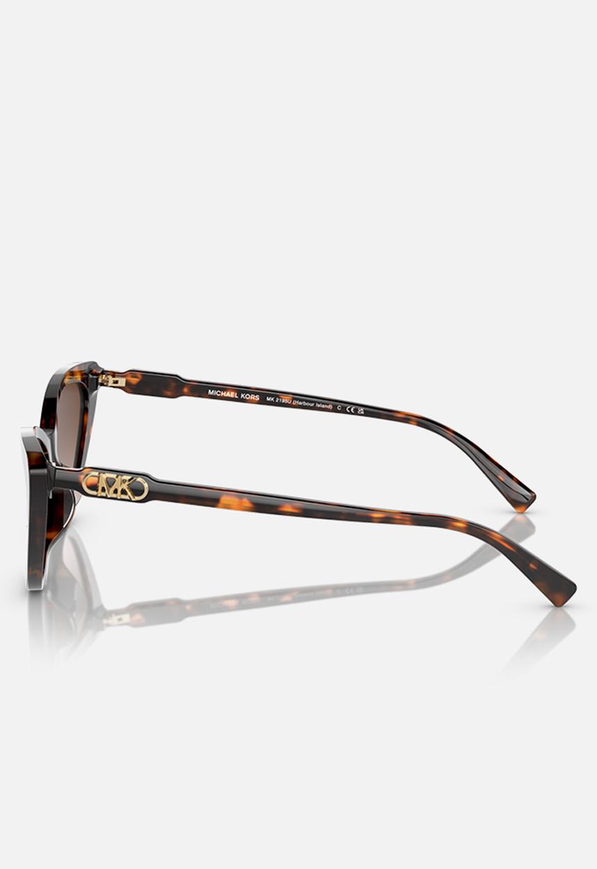 Michael Kors Eyewear - Harbour island sunglasses j40mk2195u 56 - tortoise