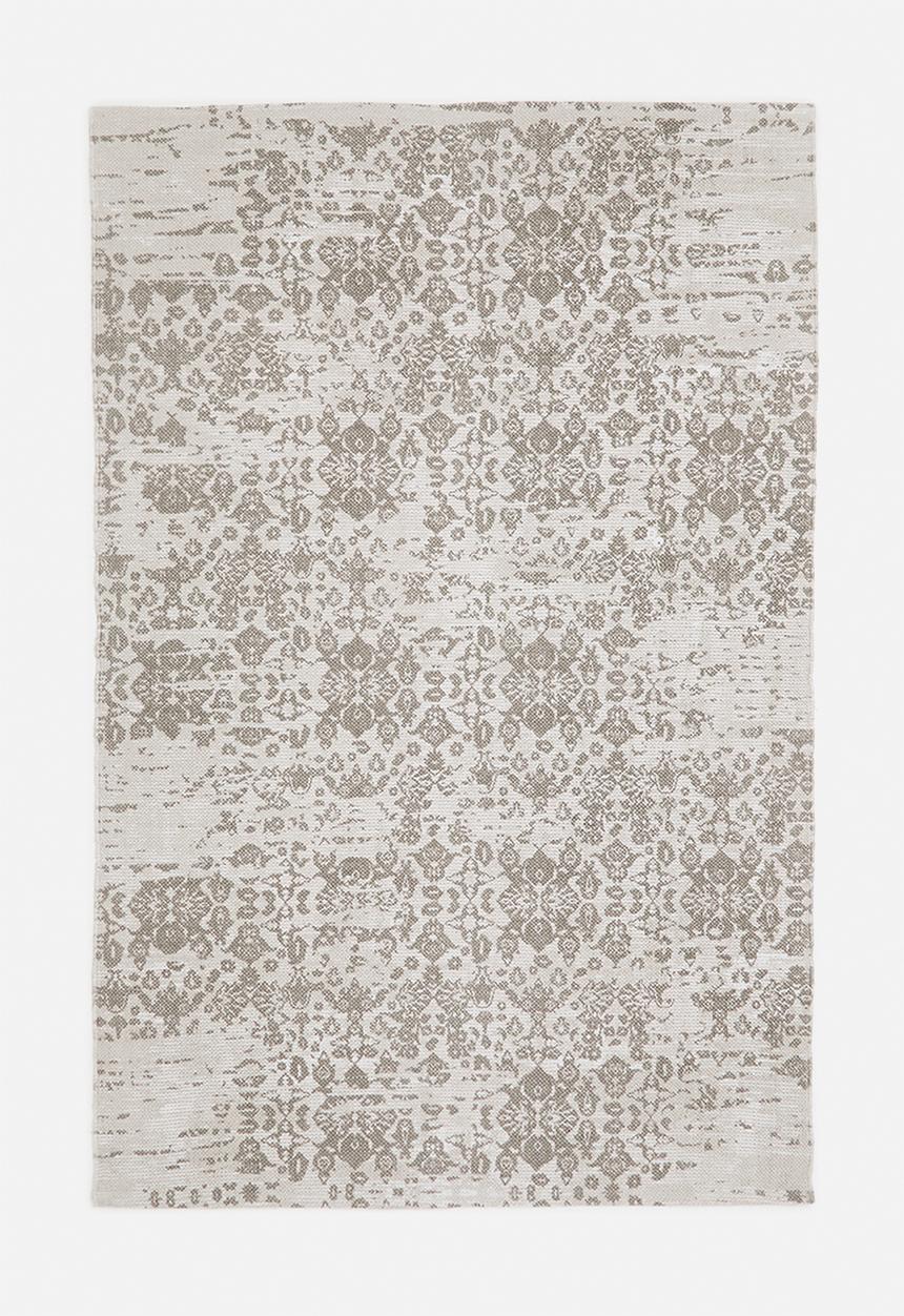 Sixth Floor - Antique Distressed Cotton Rug - neutral & brown