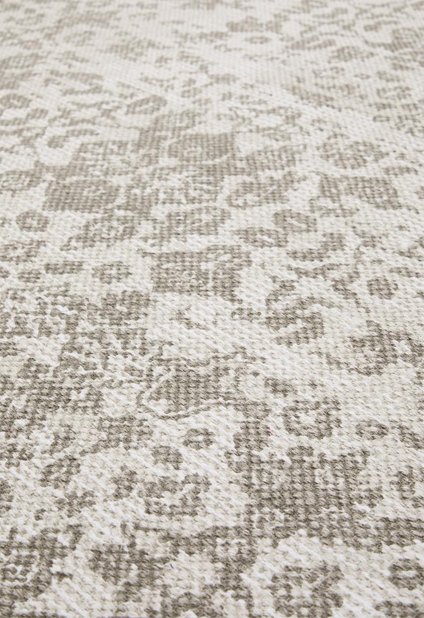 Sixth Floor - Antique Distressed Cotton Rug - neutral & brown