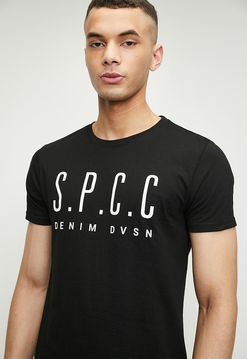 S.P.C.C - Parrish Tee  - Black