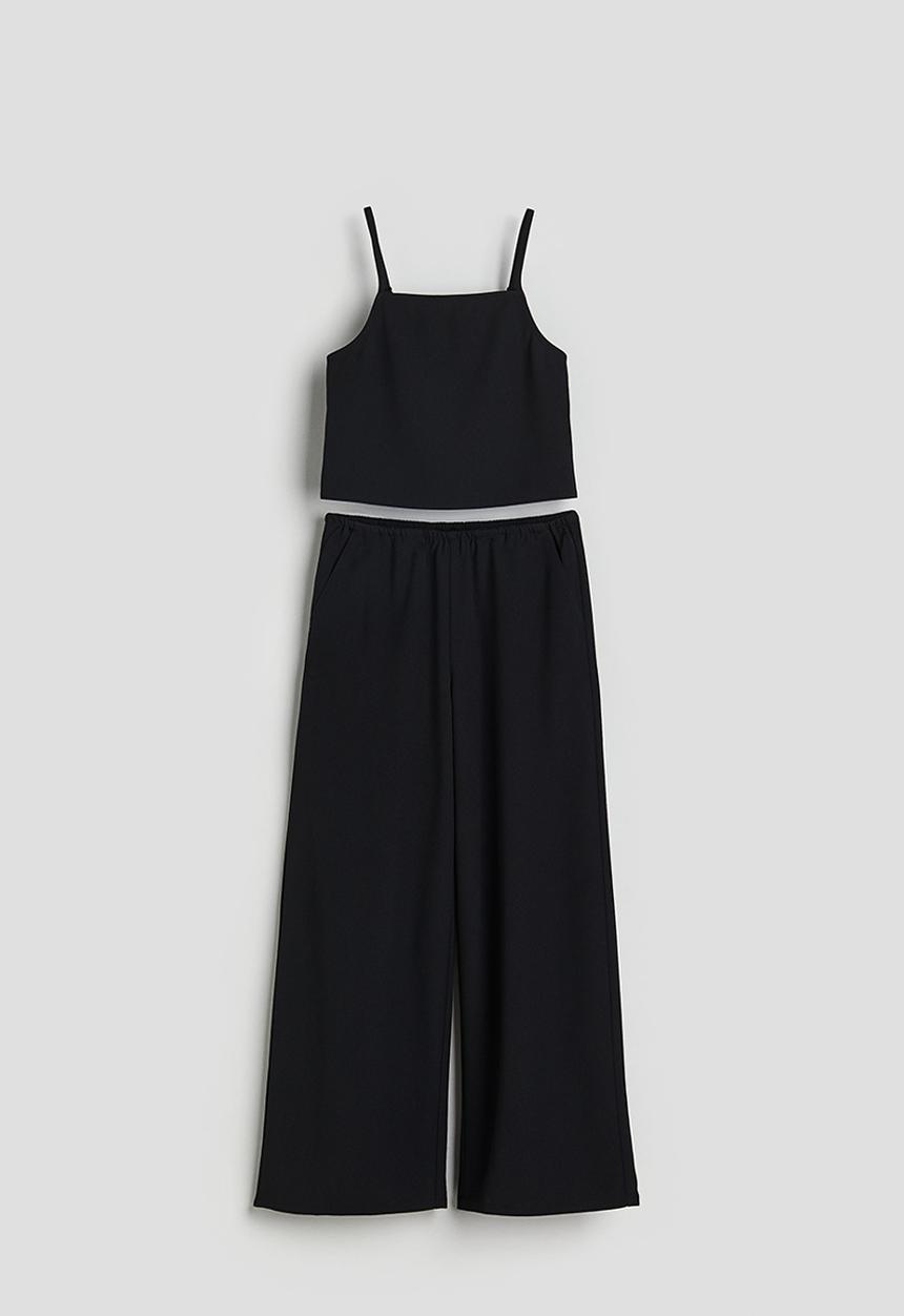 H&M - Strappy top and trousers set - black