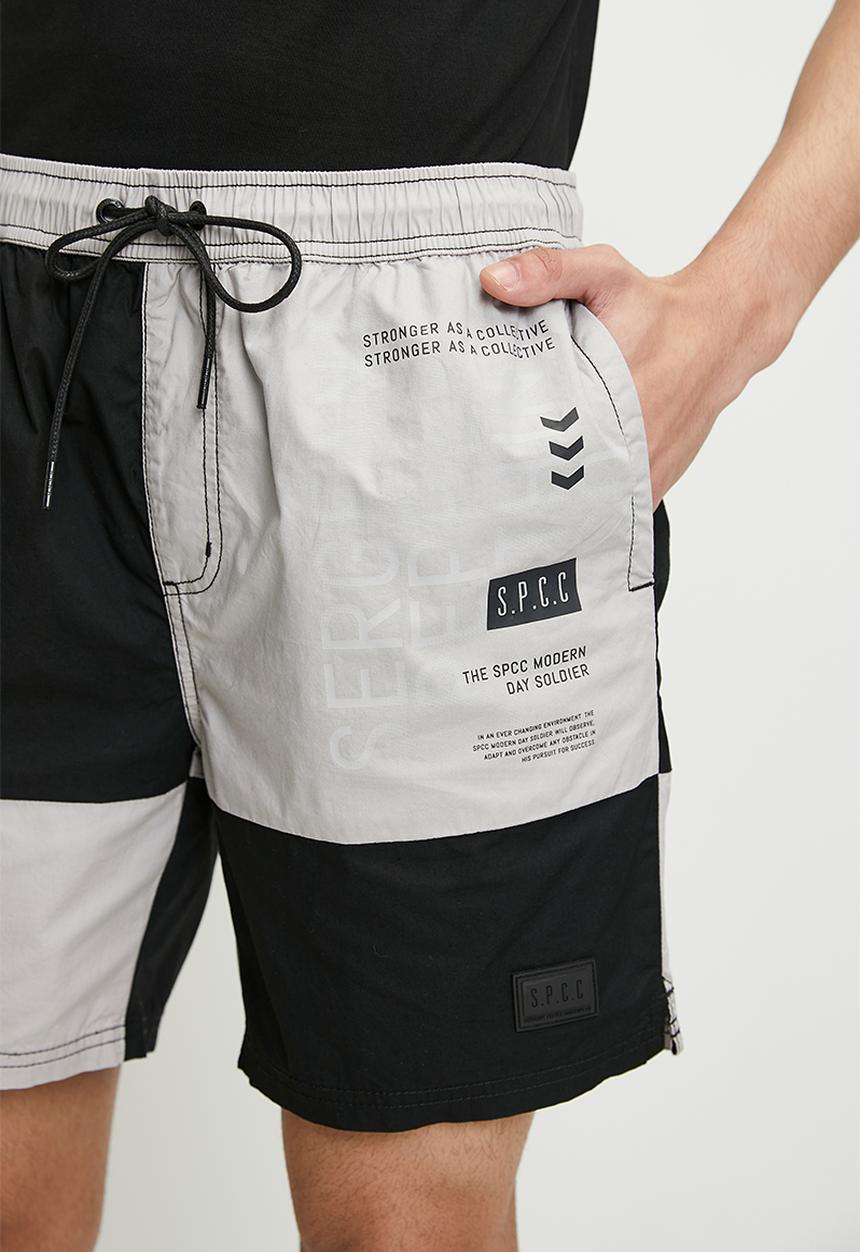 S.P.C.C - Dolan Pool Short  - Black/Riverbed