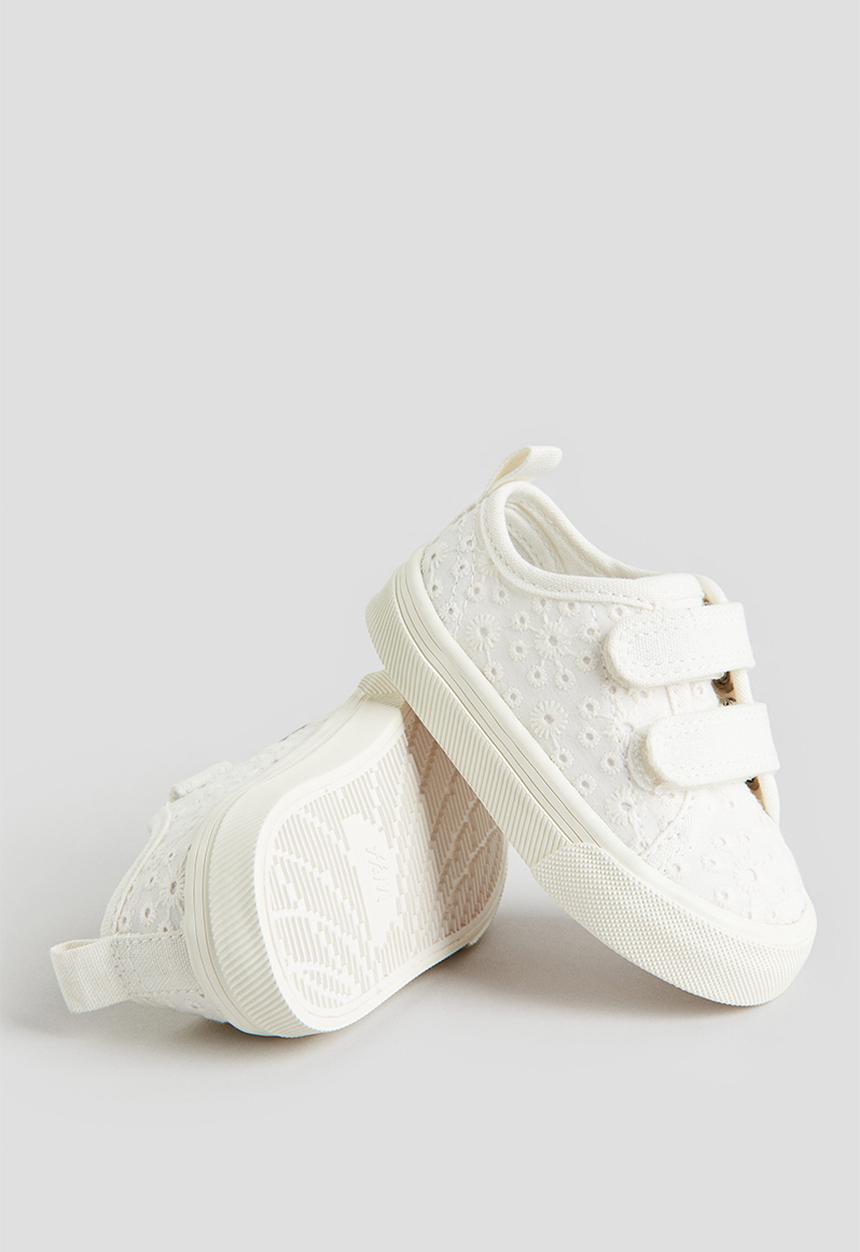 H&M - Canvas trainers - white