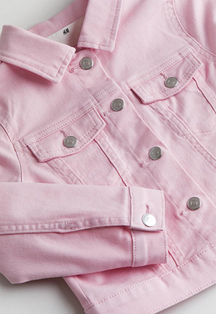 H&M - Twill jacket - light pink