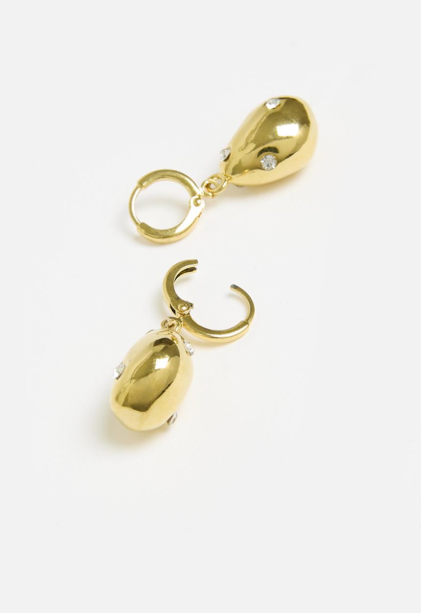 Tessa Design - Emily nugget earring - gold