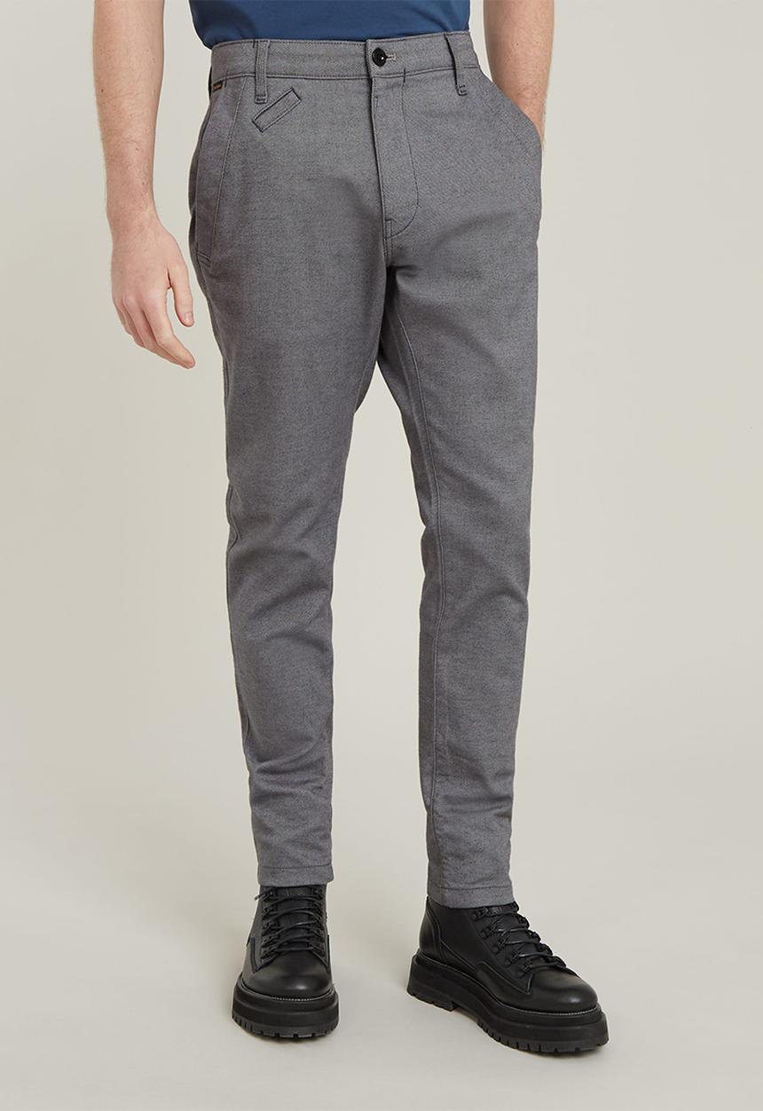 G-STAR - Bronson 2.0 Slim Chino - sharkskin/shadow dobby
