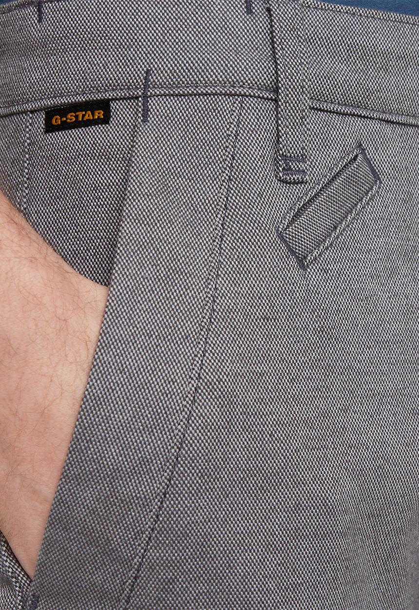 G-STAR - Bronson 2.0 Slim Chino - sharkskin/shadow dobby