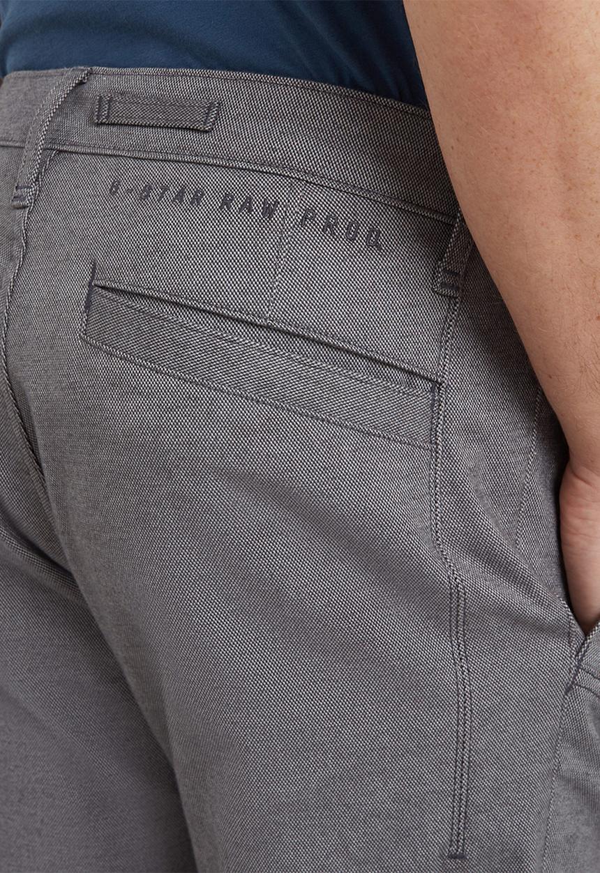 G-STAR - Bronson 2.0 Slim Chino - sharkskin/shadow dobby