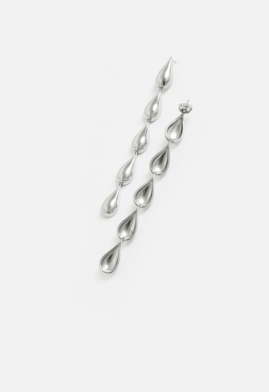 Tessa Design - Carol droplet earring - silver