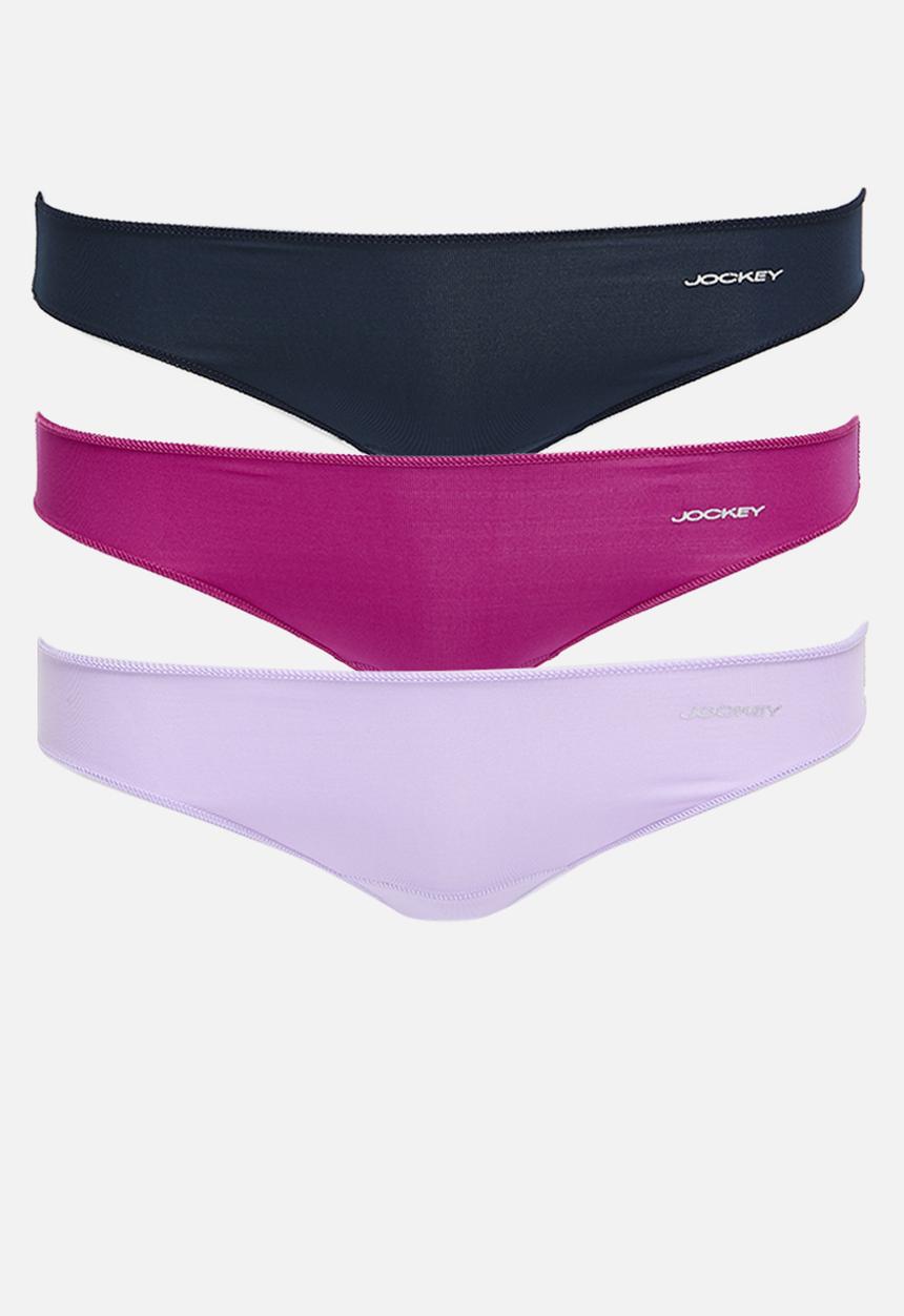 Jockey - 3 Pack npl bikini - Lavender/Fuschia/Navy