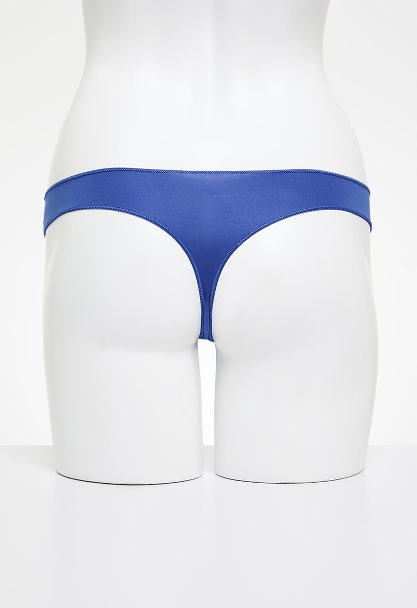Jockey - 3 Pack npl G-string - Black/Grisaille/Blue