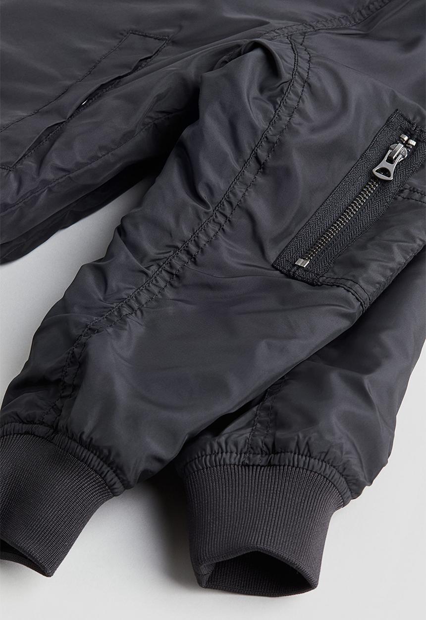 H&M - Bomber jacket - black