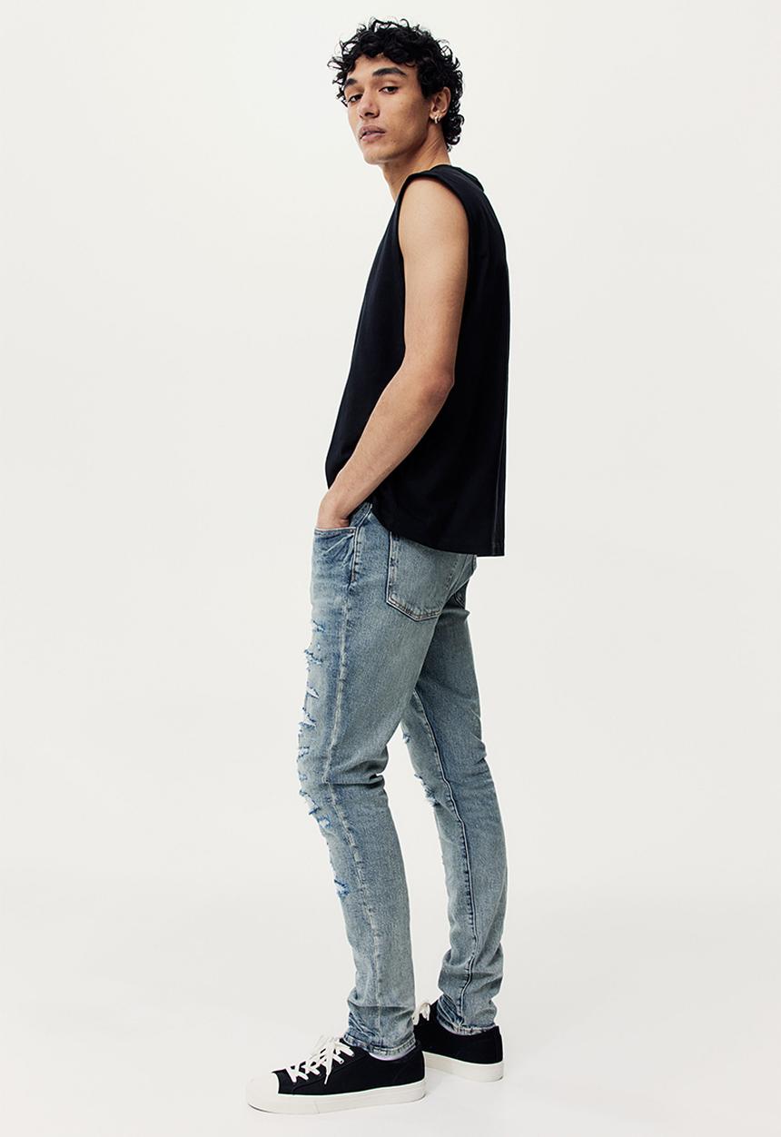 H&M - Skinny jeans - denim blue