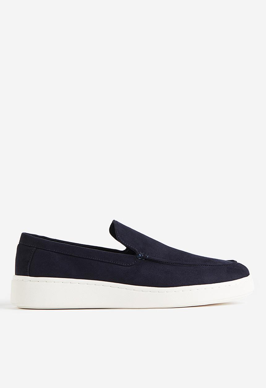 H&M - Sporty loafers - navy blue