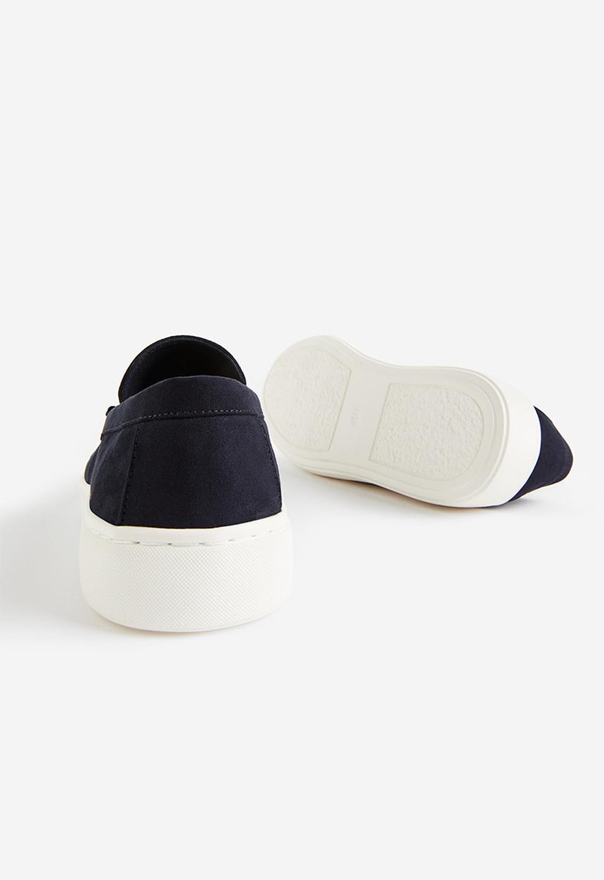 H&M - Sporty loafers - navy blue