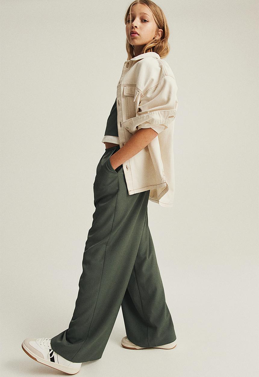 H&M - Strappy top and trousers set - khaki green