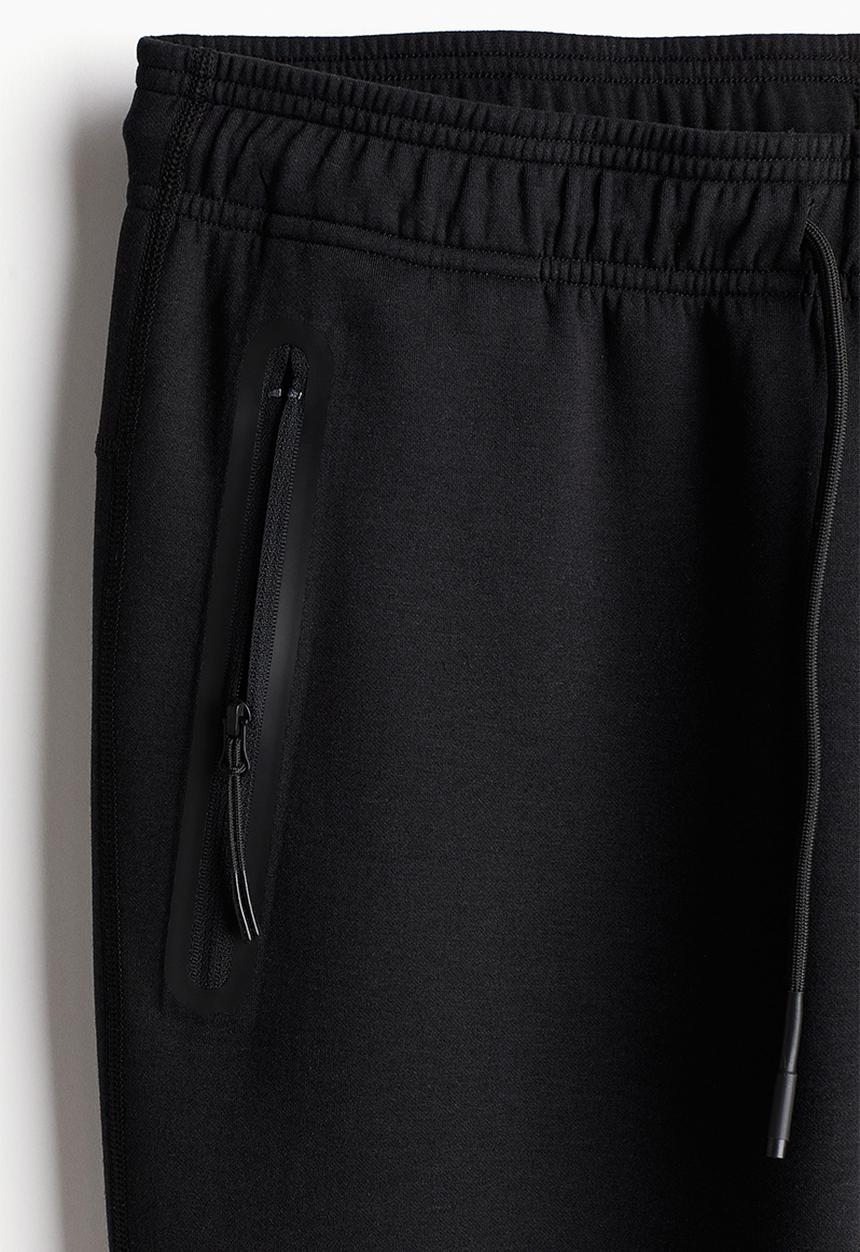 H&M - Drymove™ tapered sports joggers - black