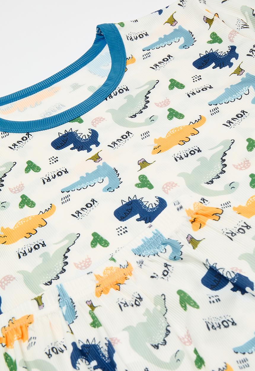 Pop Candy - Dino print pj set - multi