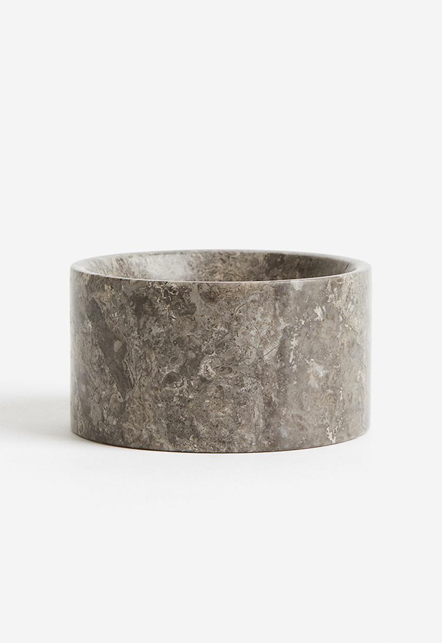 H&M - Marble bowl - grey
