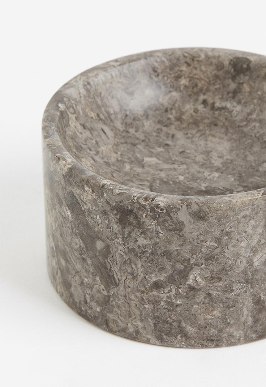 H&M - Marble bowl - grey