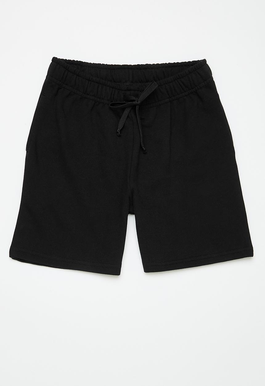 Pop Candy - 2 Pack shorts - charcoal grey & black