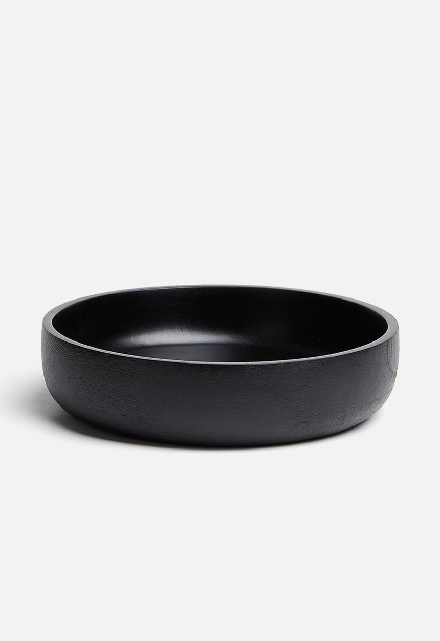 H&M - Mango wood salad bowl - black