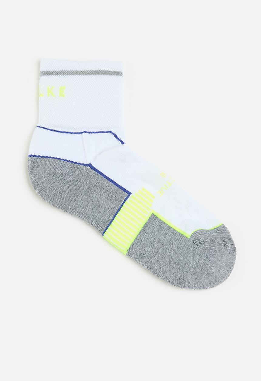Falke - Reflective Running socks - neon & white