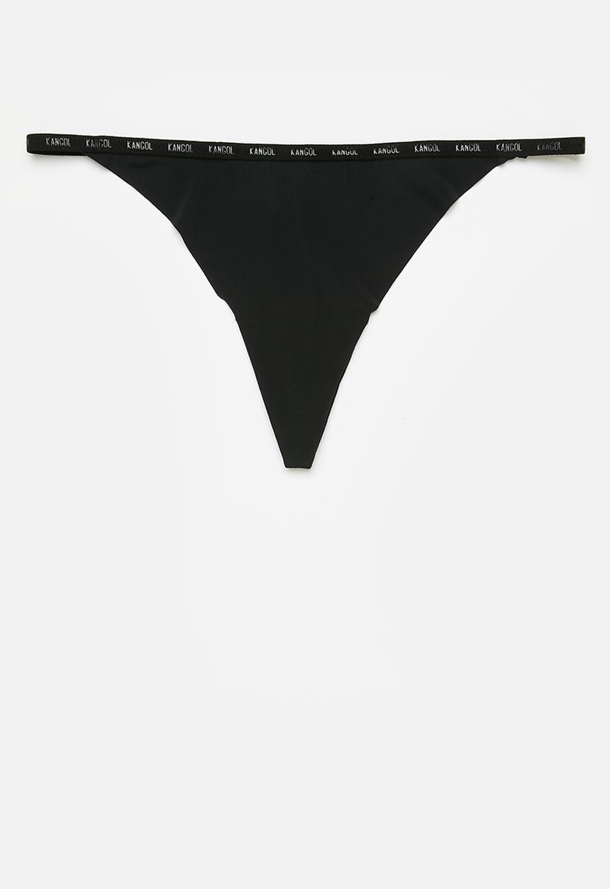 3 Pack T-string - black & mocca