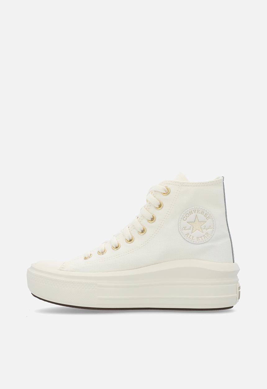 Converse - Chuck taylor all star move tonal canvas - egret/metallic light gold/egret