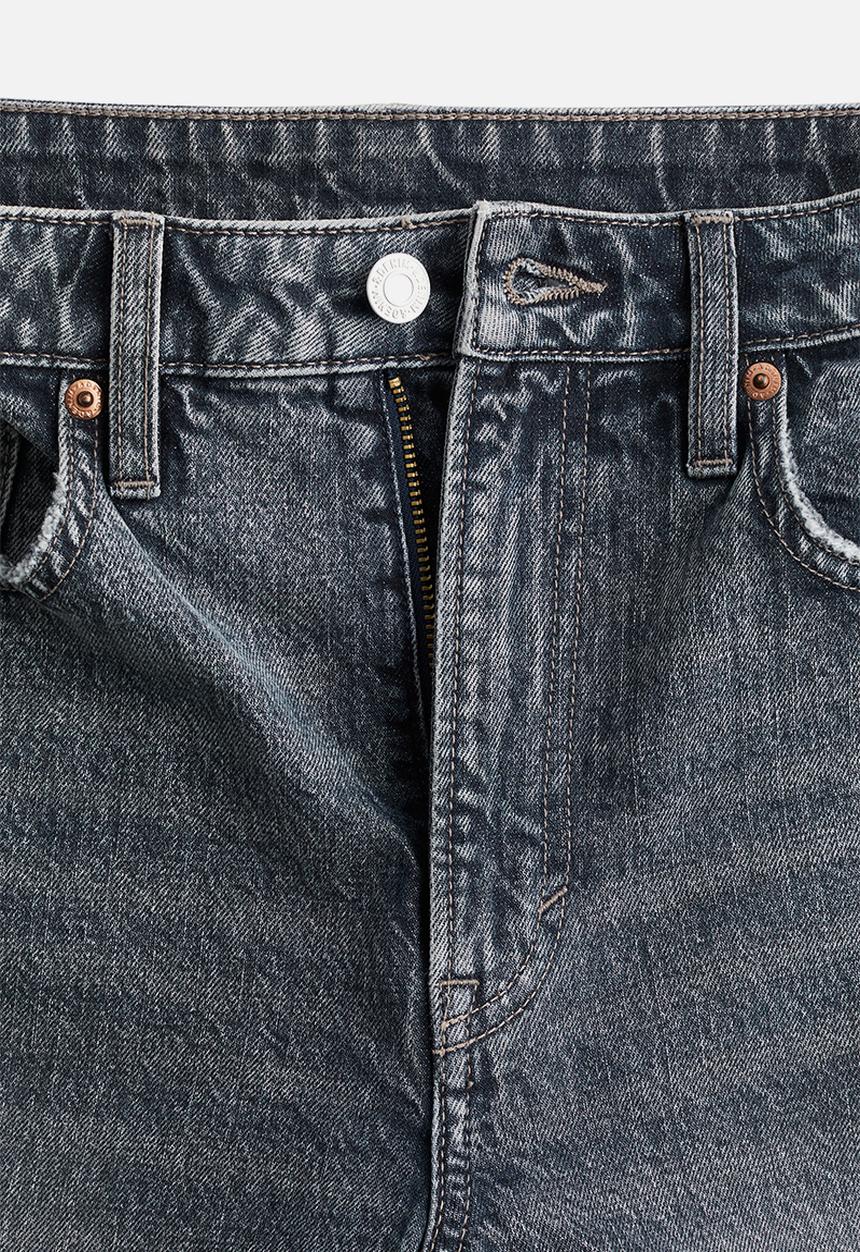 H&M - Slim straight high jeans - blue