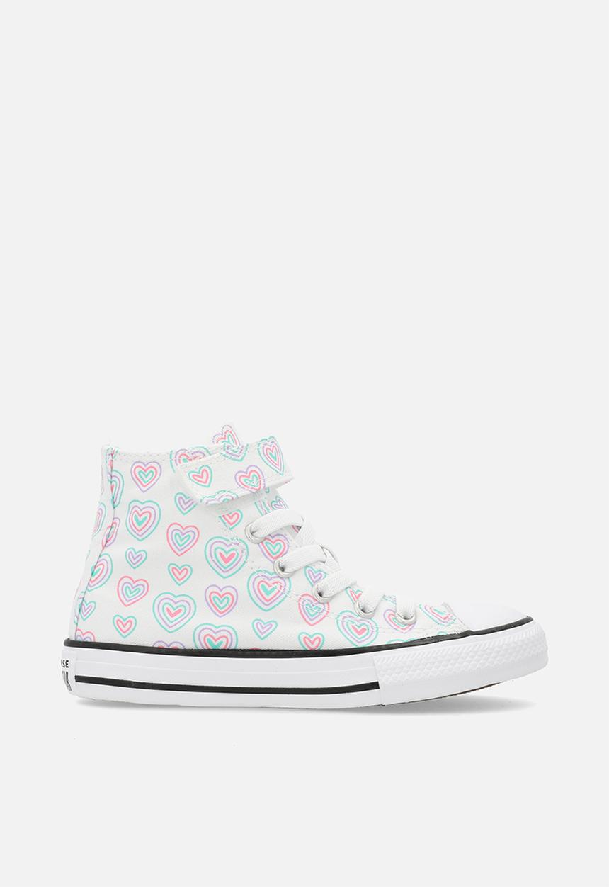 Converse - Chuck taylor all star hearts easy-on - white/oops pink/white